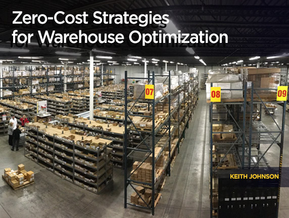 Zero-Cost Strategies for Warehouse Optimization