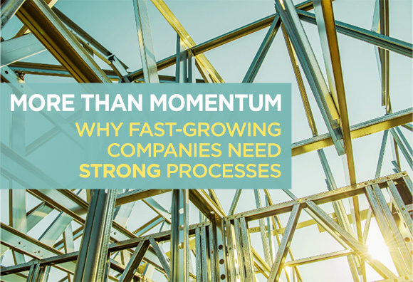 More Than Momentum - Why Fast-Growing Companies Need Strong Processes